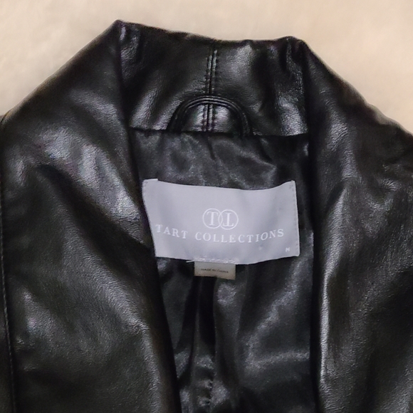 Tart Collections Kia Vegan Leather Blazer - Picture 5 of 6